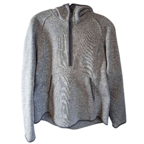 NWOT LULULEMON ATHLETICA Fleece & Thank You Pullover Hoodie Size 10 - Picture 3 of 6